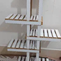 استند گل چوبی نو|گل و گیاه طبیعی|فولادشهر, مسکن مهر فولادشهر|دیوار