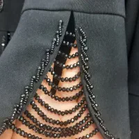 تزئین لباس مجلسی لباس حنابندون لباس عروس.