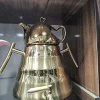 کتری قوری شیر دار و لوله ای
