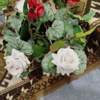 گل مصنوعی شعمدانی خوشگل