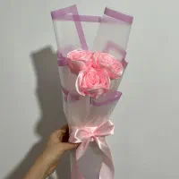 دسته گل سه شاخه شاین دار