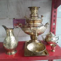 سماور ذغالی ۷ تیکه
