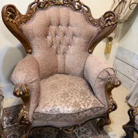 مبل سلطنتی در حد نو ۹ نفره|مبلمان خانگی و میز عسلی|مبارکه, |دیوار