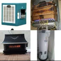 تعمیرنصب سرویس کار کولر آبی آبگرمکن بخاری شومینه