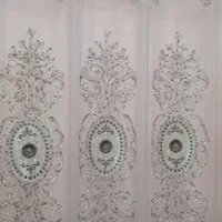پرده حریر طرح دار بسیارشیک|پرده، رانر، رومیزی|قم, شهرک فاطمیه|دیوار