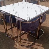 میز و صندلی کمجا **پشتی دار   اقساط