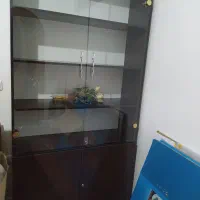 کتابخانه|کتابخانه، شلف، قفسه‌های دیواری|نجف‌آباد, فاز ۳ شهرک آزادگان|دیوار