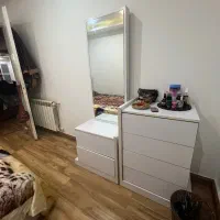 سرویس خواب دونفره چوبی|تخت و سرویس خواب|رشت, جهاد|دیوار