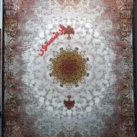 فرش ۹متری  ۱۲۰۰ شانه طوسی قرمز