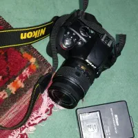 دوربین نیکون مدل D3300 کم کار معاوضه با موتور برقی|دوربین عکاسی و فیلمبرداری|بجنورد, |دیوار