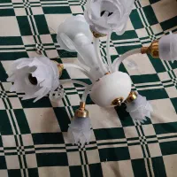 لوستر شیشه ای|لوستر و چراغ آویز|تربتحیدریه, کاشانی|دیوار