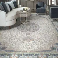 فرش پاتریس اکبند طرح طاووس