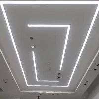 اجرایی کناف تایل ترمووال ماربل شیت لاین نوری|خدمات پیشه و مهارت|کرمانشاه, |دیوار