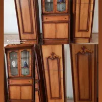 سه عدد کمد قهوه ای