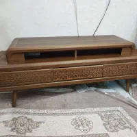 میزتلویزیون نو کم کار بدون خط و خش