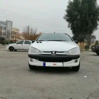 پژو 206 بدون رنگ