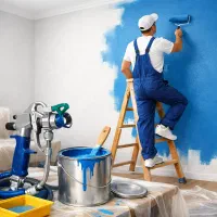 نقاشی ساختمان درب پنجره و..