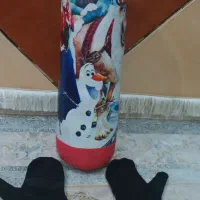 کیسه بوکس بازی بچه ها همراه با دست کش بوکس