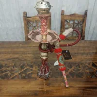 قلیان سیسمونی برنجی سنگین معاوضه با دستبند نقره
