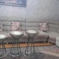 مبل راحتی با عسلی