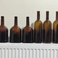 بطری شیشه ای