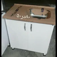 کابینت بدنه فلزی همراه با سینک|مصالح و تجهیزات ساختمان|تهران, آذری|دیوار