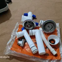 لوله سینک ظرفشویی دوقلو