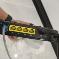 مودم ایسوس سالم و تمیز|مودم و تجهیزات شبکه|هشتگرد, فاز ۱ مهستان|دیوار