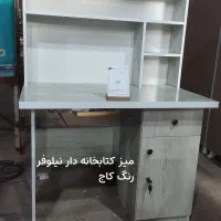 انواع میز تحریر کتابخانه دار و ساده|میز تحریر و کامپیوتر|کازرون, |دیوار