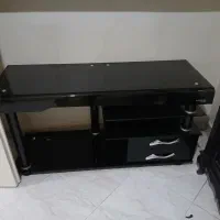 میز ال سی دی تمام شیشه