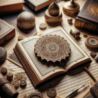 سرکتاب و ادعیه نویسی(میرزا حسین ).