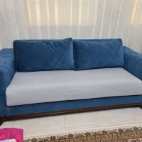 مبل ۸ نفره همراه جلو مبلی مبل با کیفیت|مبلمان خانگی و میز عسلی|ایلام, |دیوار