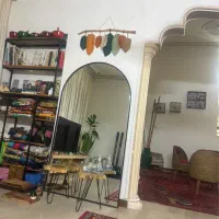 ۴عدد آینه قدی ۳تا بدون  قاب یکی با قاب