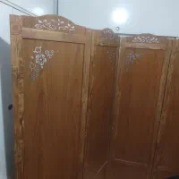 پارتیشن چوبی نو.تمیز بدون خط و خش|آرایشگاه و سالنهای زیبایی|هشتگرد, شهرک گلها|دیوار