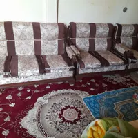 مبلمان خانگی 7نفره همراه میز عسلی بدون خرابی|مبلمان خانگی و میز عسلی|کوهدشت, |دیوار