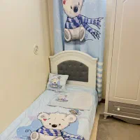 روتختی نوجوان تک نفره همراه با پرده کاملا سفارشی