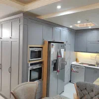 کابینت هایگلاس/نئوکلاسیک/ام دی اف/قسطی|مصالح و تجهیزات ساختمان|یزد, |دیوار