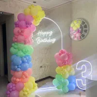 بادکنک رنگ پاستیلی