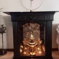 ویترین و بوفه طرح شومینه هخامنشی سالنی تزئینی|بوفه، ویترین، کنسول|تهران, جنتآباد شمالی|دیوار