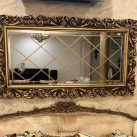 آینه با قاب چوب راش