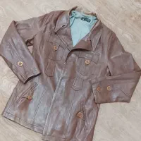 کت چرم اسپورت