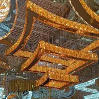 لوستر الماس.کهکشانی سه حلقه حریر.AC light|لوستر و چراغ آویز|تهران, سنگلج (شاپور)|دیوار