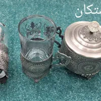سرویس چای خوری ۱۲ نفره با قندان