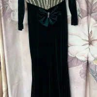 پیرهن مجلسی مخمل ماهی