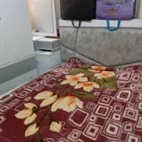 سرویس خواب کامل ۲ نفره با میز آرایش کشو دار|تخت و سرویس خواب|هشتگرد, هشتگرد قدیم|دیوار