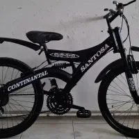 4دوچرخه سایز 20/24/26 کمکدار 21دنده درحدنو