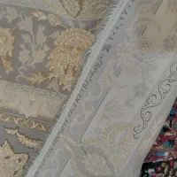 ۴ تخته فرش ۱۲ متری ۱۲۰۰ شانه تراکم ۳۶۰۰گلبرجسته نو|فرش|خرم‌آباد, |دیوار