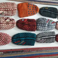 گیوه دست بافت پشمی|لباس|اردبیل, |دیوار