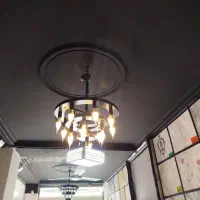 دو عدد لوستر همراه با لامپ