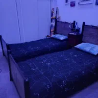 دوعدد تخت یه نفره باتشک دست دوز|تشک تختخواب|قرچک, میرزائی جنوبی|دیوار